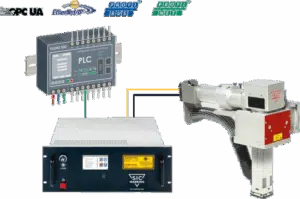 Láser de marcaje para líneas automatizadas