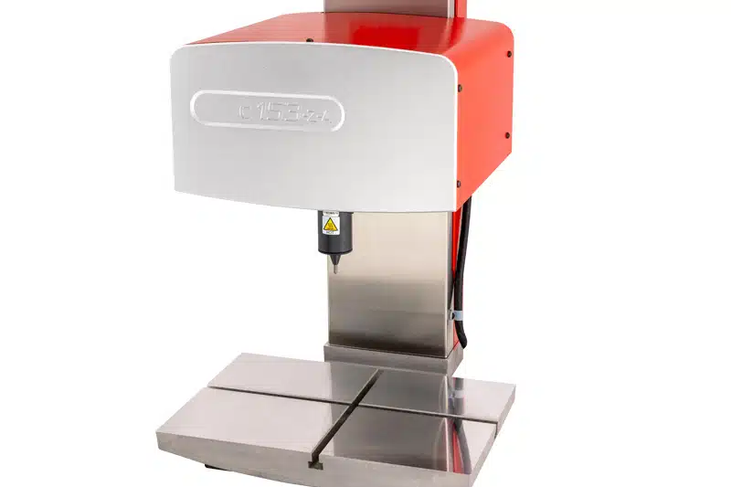 Macchina di marcatura a micropercussione da banco con asse z integrato