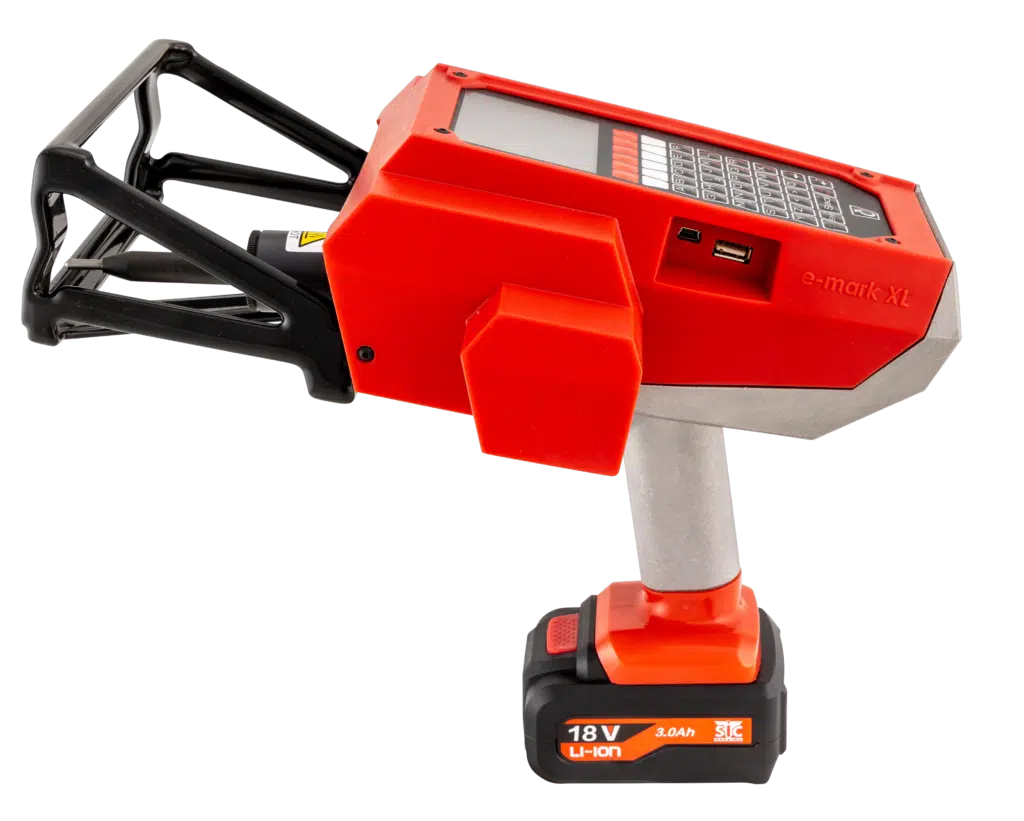 Marcatore Portatile a Micropercussione a Batteria E-mark XL