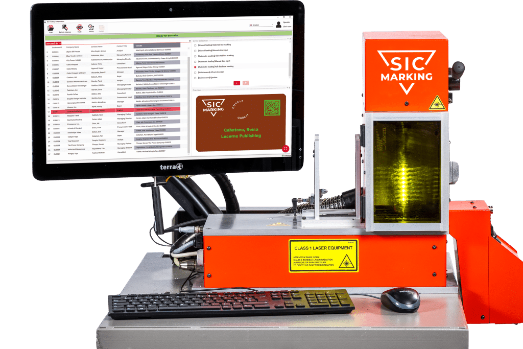 Marcatore Laser per Targhette