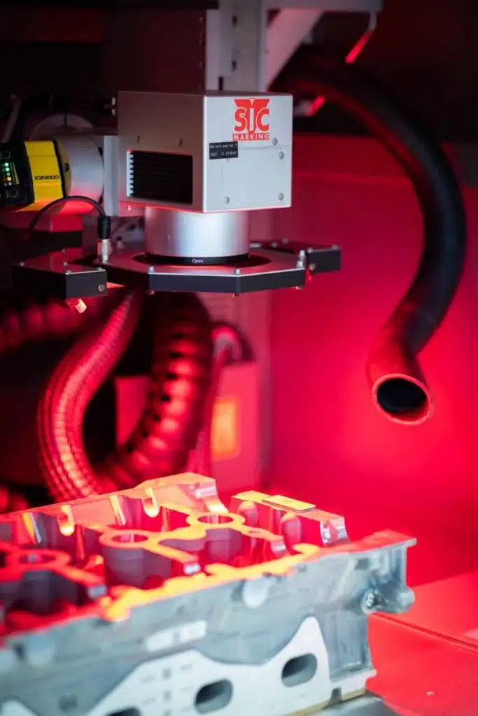 Laserbeschriftungste