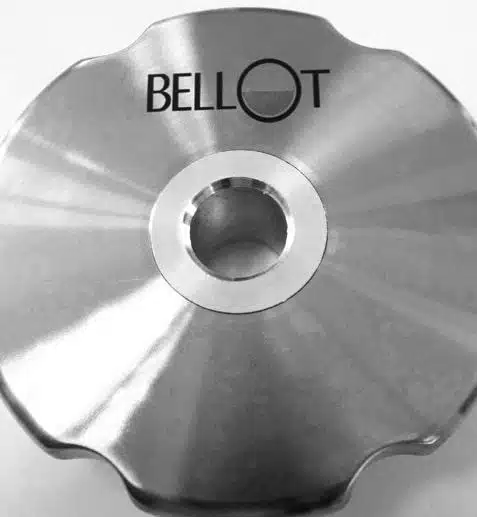 máquina para marcar logotipos en piezas industriales