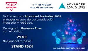 SIC Marking en la Advanced Factories Expo & Congress 2024