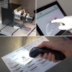 máquina de grabado láser para piezas cilíndricas